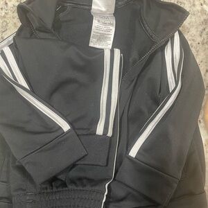 adidas Kids Matching Set in Black and White